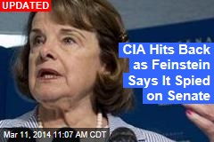 Feinstein: CIA Spied on Our Computers