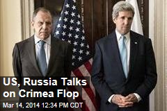 US, Russia Talks on Crimea Flop