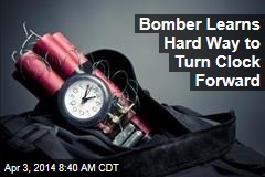 Bomber Learns Hard Way to Turn Clock Forward