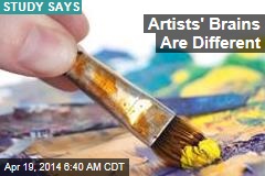 Artists&#39; Brains Are Different