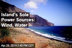 Island&#39;s Sole Power Sources: Wind, Water