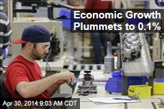 Economic Growth Plummets to 0.1%