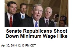 Senate Republicans Shoot Down Minimum Wage Hike