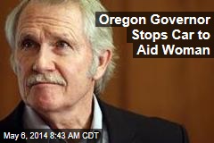 Oregon Governor Stops Car to Aid Woman