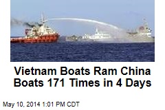 Vietnam Boats Ram China Boats 171 Times in 4 Days