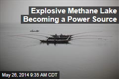Explosive Methane Lake Becoming a Power Source