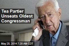 Tea Partier Unseats Oldest Congressman