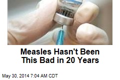 Measles Haven&#39;t Been This Bad in 20 Years