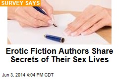 Authors of Erotic Fiction Practice What They Preach