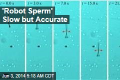 &#39;Robot Sperm&#39; Slow But Accurate