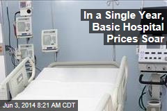 In a Single Year, Basic Hospital Prices Soar