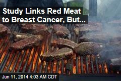 Study Links Red Meat to Breast Cancer, Experts Skeptical