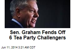 Sen. Graham Fends Off 6 Tea Party Challengers