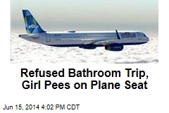 Refused Bathroom Trip, Girl Urinates on JetBlue Seat