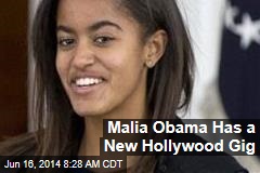 Malia Obama Has a New Hollywood Gig