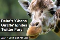 Delta&#39;s &#39;Ghana Giraffe&#39; Ignites Twitter Fury
