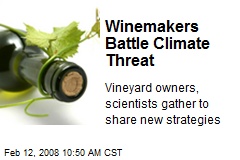 Winemakers Battle Climate Threat