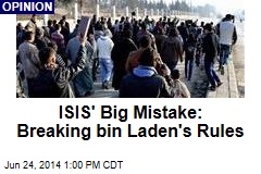ISIS&#39; Big Mistake: Breaking Bin Laden&#39;s Rules