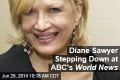 Diane Sawyer Stepping Down at ABC&#39;s World News