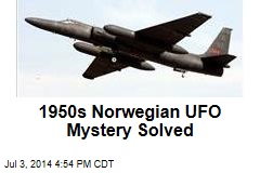 1950s Norwegian UFO Mystery Solved