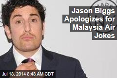 Jason Biggs Apologizes for Malaysia Air Jokes