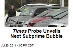 Used Car Loans: the Next Subprime Bubble