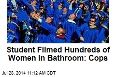 Student Filmed Hundreds of Women in Bathroom: Cops