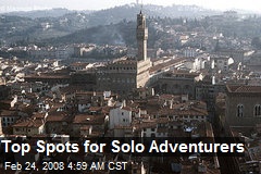 Top Spots for Solo Adventurers