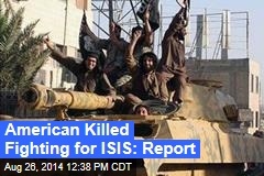 Report: American Killed Fighting for ISIS