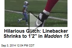 Hilarious Glitch: Linebacker Shrinks to 1&#39;2&quot; in Madden 15