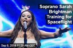 Soprano Sarah Brightman Training for Spaceflight