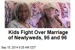 Kids Fight Over Marriage of Newlyweds, 95 and 96