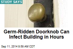 Germ-Ridden Doorknob Can Infect Building in Hours