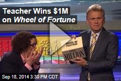 Teacher Wins $1M on Wheel of Fortune