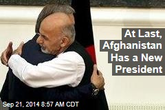 At Last, Afghanistan Has a New President