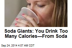 Soda Giants Vow to Cut Calorie Consumption