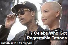 7 Celebs Who Got Regrettable Tattoos