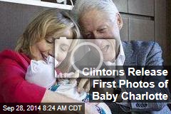 Clintons Release First Photos of Baby Charlotte