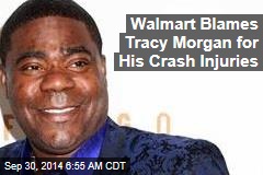 Walmart to Tracy Morgan: You Should Have Worn a Seat Belt