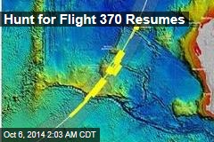 Hunt for Flight 370 Resumes