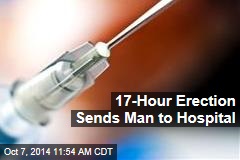 17-Hour Erection Sends Man to Hospital