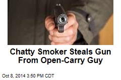 Open-Carry Guy Has Gun Stolen at Gunpoint