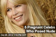 5 Pregnant Celebs Who Posed Nude