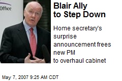 Blair Ally to Step Down