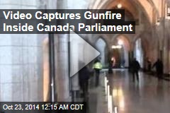 Video Captures Gunfire Inside Canada Parliament