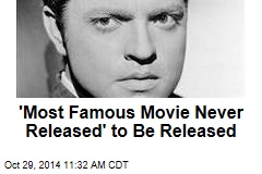 Unfinished Orson Welles Film Now Nearly Finished