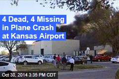 Small Plane Crashes at Kansas Airport