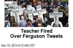 Teacher Gets Fired Over Ferguson Tweets