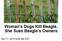 Woman&#39;s Dogs Kill Beagle, She Sues Beagle&#39;s Owners