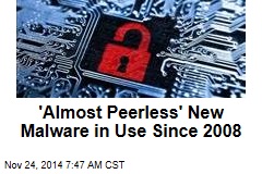&#39;Almost Peerless&#39; New Malware in Use Since 2008